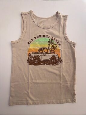 Wonder Nation See You Out There Kids Boys Tank Size Med (8)  #0017